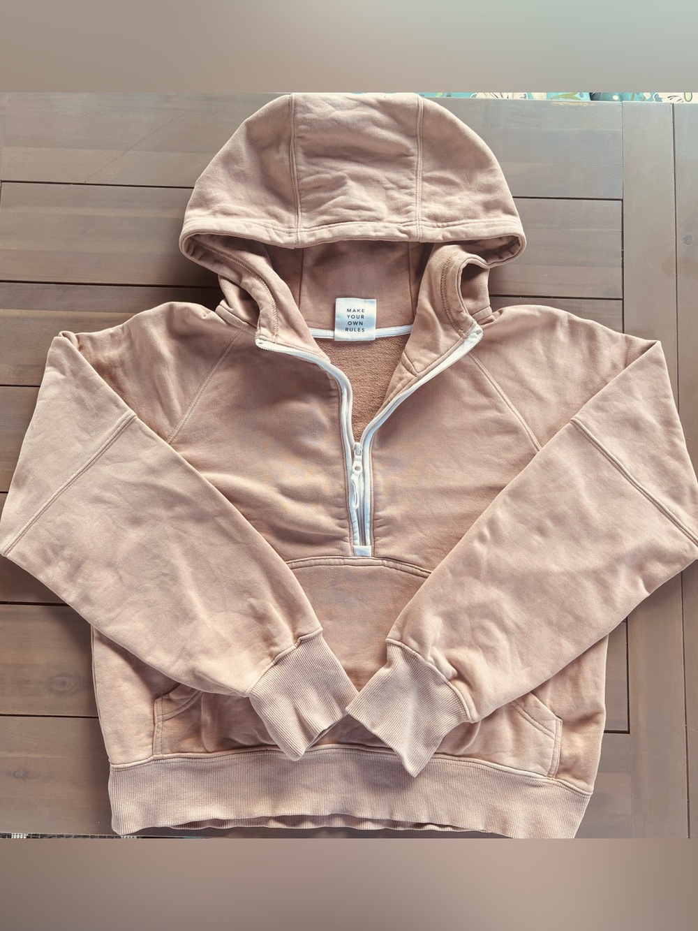 OFFLINE by Aerie Women’s Half Zipped Cropped Hoodie with Thumbholes